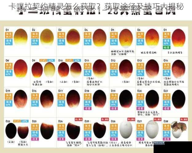 卡噗拉契约精灵怎么获取？获取途径及技巧大揭秘