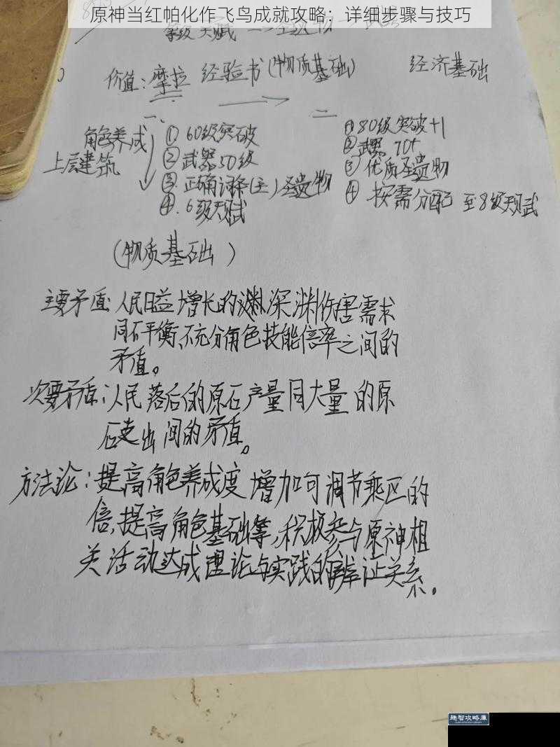 原神当红帕化作飞鸟成就攻略：详细步骤与技巧