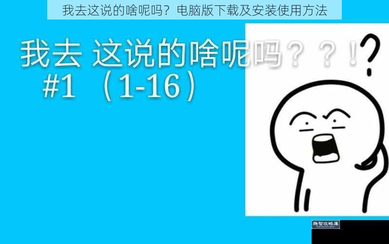 我去这说的啥呢吗？电脑版下载及安装使用方法