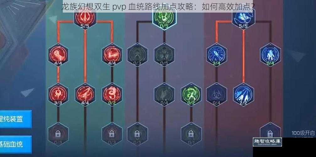 龙族幻想双生 pvp 血统路线加点攻略：如何高效加点？