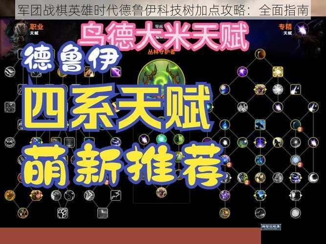 军团战棋英雄时代德鲁伊科技树加点攻略：全面指南