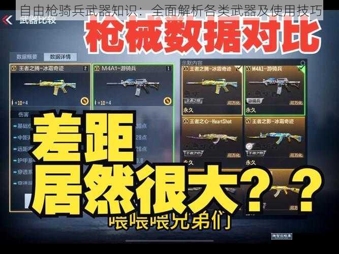 自由枪骑兵武器知识：全面解析各类武器及使用技巧